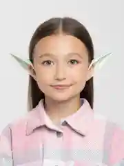Кремовый накладные эльфийские уши