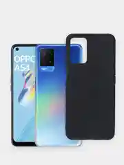 Чехол Oppo A54 черный силиконовый