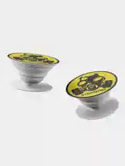Черный держатель для телефона PopSocket (попсокет), с рисунками