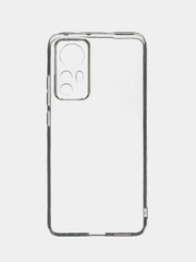 Чехол для Xiaomi 12 (5G) / Xiaomi 12X (5G) прозрачный силиконовый