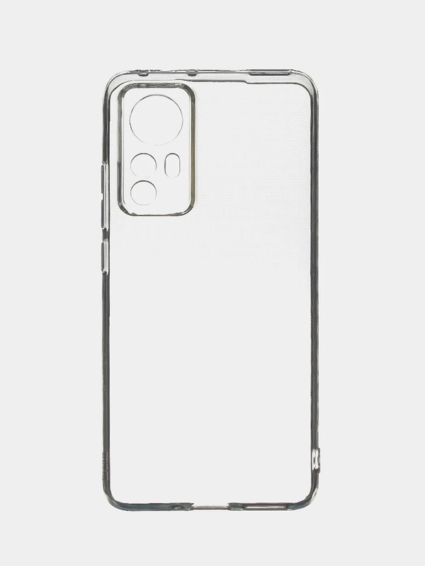 Чехол для Xiaomi 12 (5G) / Xiaomi 12X (5G) прозрачный силиконовый