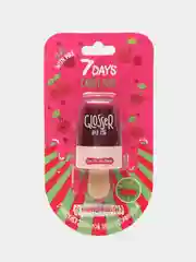 7DAYS Блеск для губ с блестками, "Вишневая поцелуйка" Candy Shop Lip Glosser / 03, 6 мл