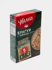 Смесь крупы пшеничной Увелка, булгур с киноа, 5 х 80 г