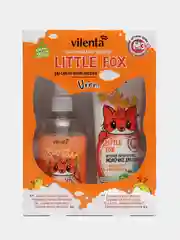 Молочко для тела, питание, детское + жидкое мыло, подарочный набор детский, Little fox Vilenta
