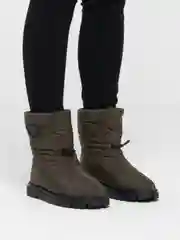Зелёный хаки полусапоги женские