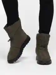 Зелёный хаки полусапоги женские