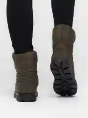 Зелёный хаки полусапоги женские