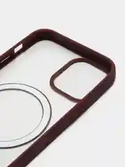 Бордовый чехол MagSafe для iPhone 11, 12, 13, 14, 15, Pro, Pro Max, Plus, mini, айфон, магсейф