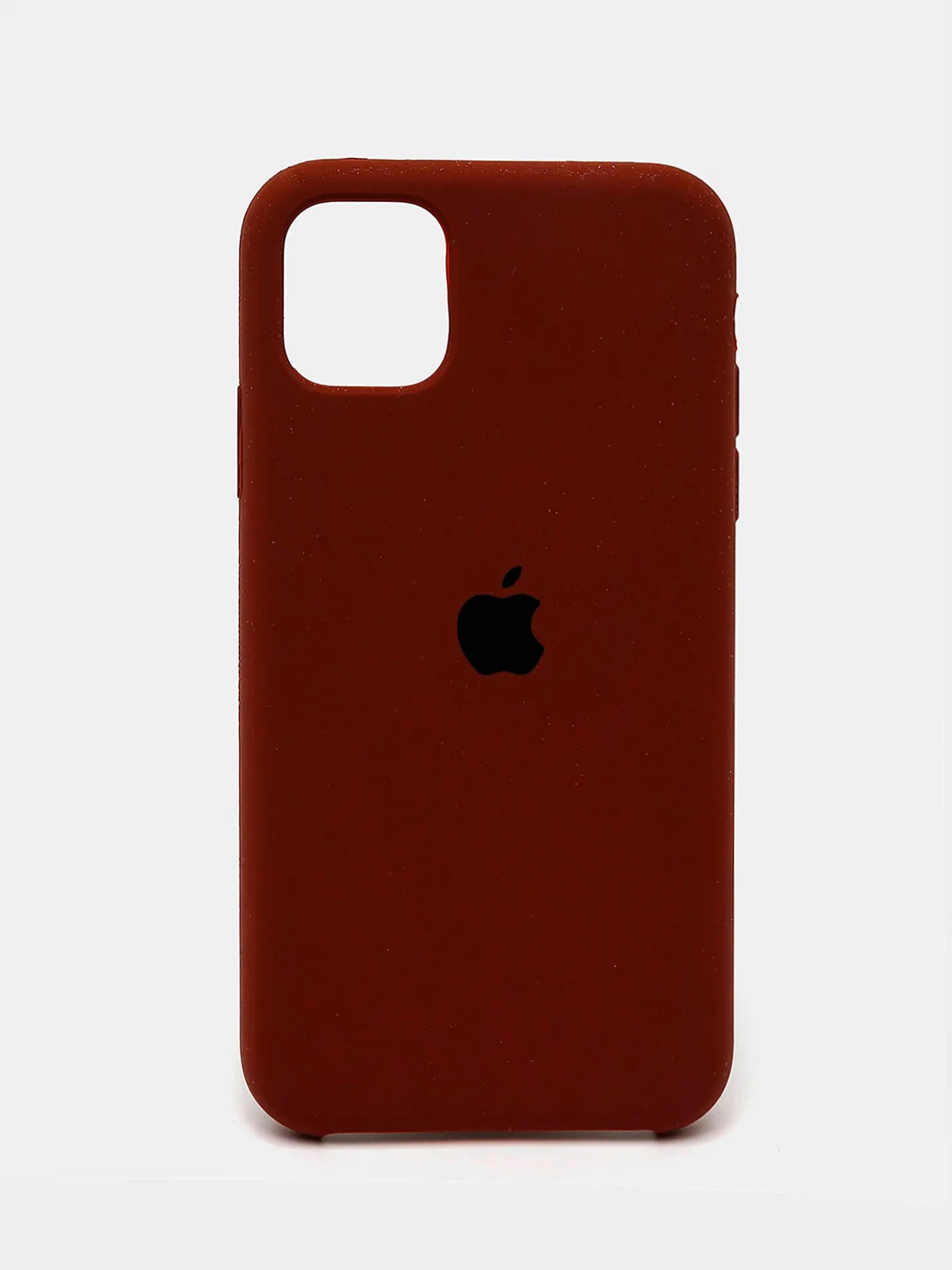 Коричневый чехол Silicone Case для iPhone 11 , 13, 7 / 8 / SE , 12 , X / XS , 6 / 6S , mini Pro Max