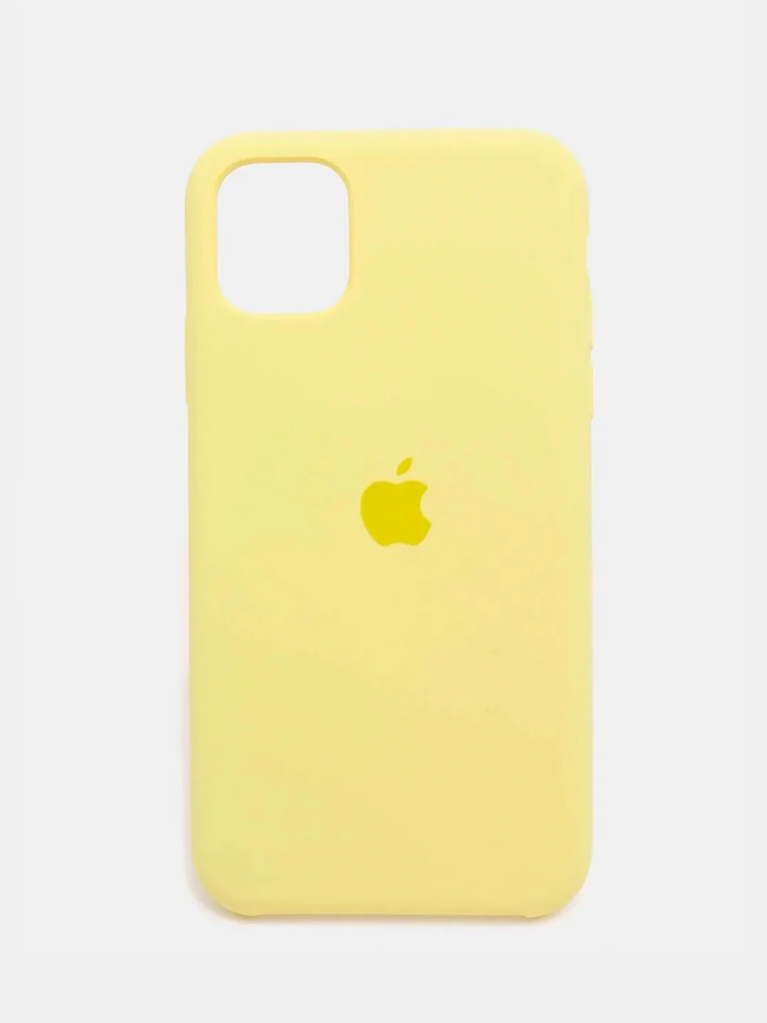 Лимонный чехол Silicone Case для iPhone 11 , 13, 7 / 8 / SE , 12 , X / XS , 6 / 6S , mini Pro Max