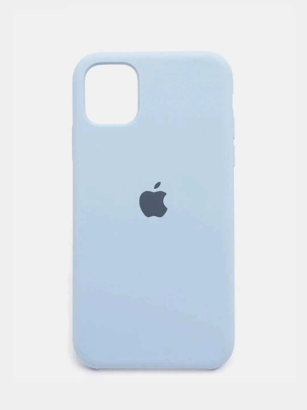 Синий меланж чехол Silicone Case для iPhone 11 , 13, 7 / 8 / SE , 12 , X / XS , 6 / 6S , mini Pro Max