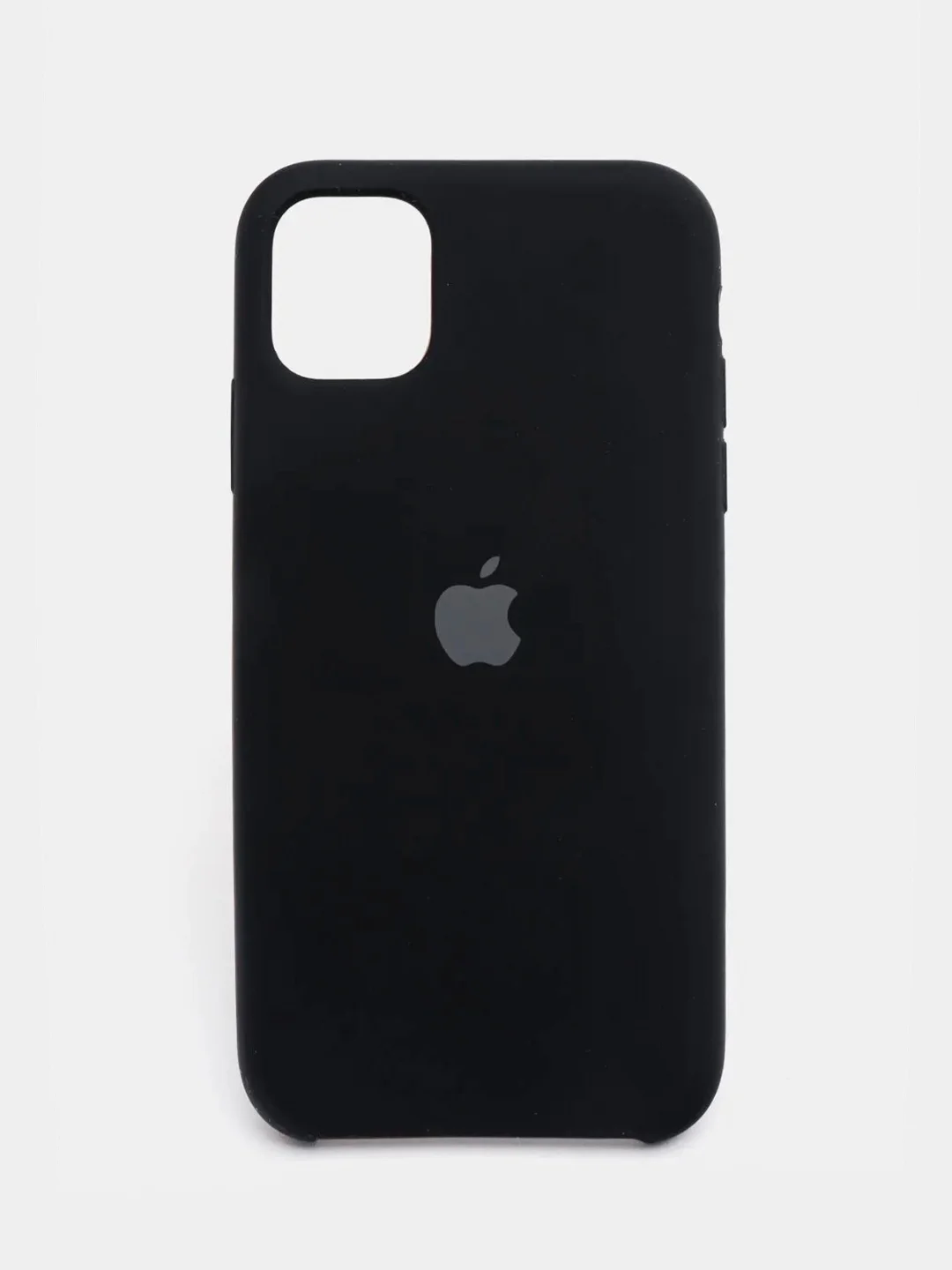 Черный чехол Silicone Case для iPhone 11 , 13, 7 / 8 / SE , 12 , X / XS , 6 / 6S , mini Pro Max