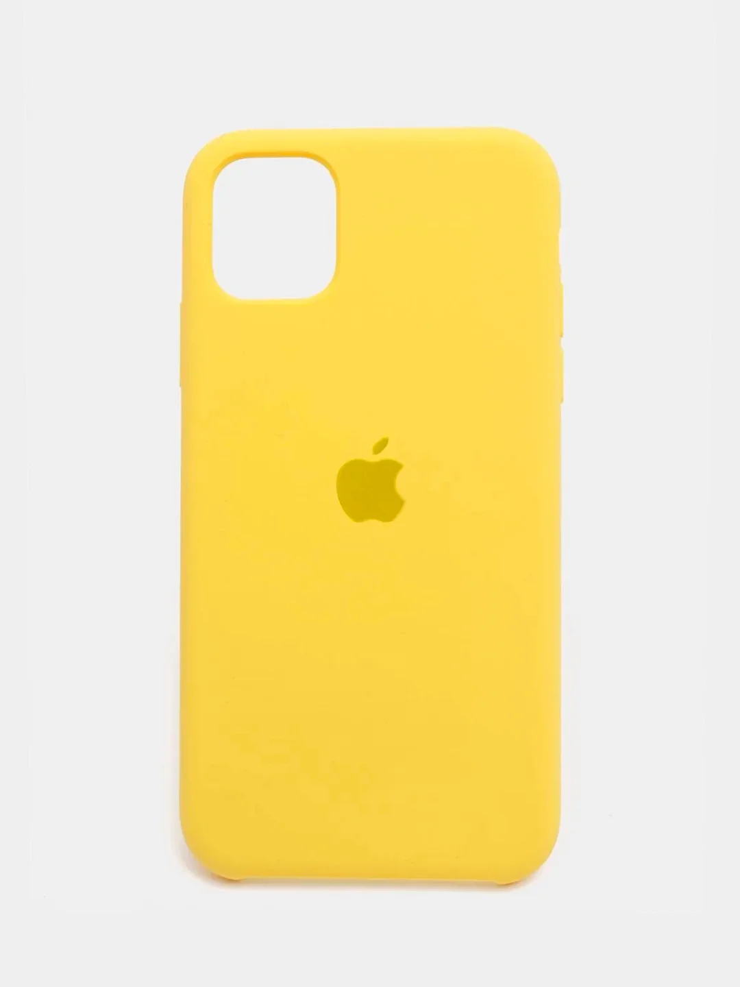 Желтый чехол Silicone Case для iPhone 11 , 13, 7 / 8 / SE , 12 , X / XS , 6 / 6S , mini Pro Max