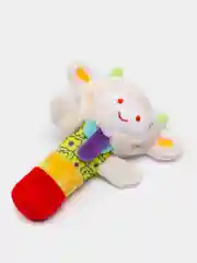 Бежевый меланж игрушка для новорожденных