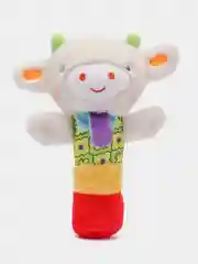 Бежевый меланж игрушка для новорожденных
