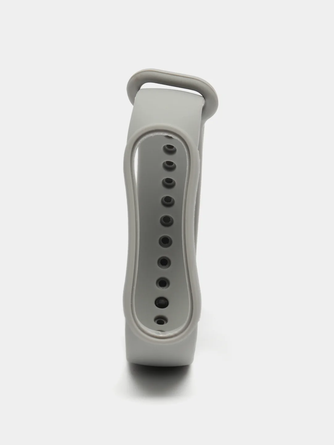 Серый силиконовый ремешок для Xiaomi Mi Band 5 / 6 /  7