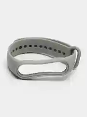 Серый силиконовый ремешок для Xiaomi Mi Band 5 / 6 /  7