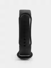 Черный силиконовый ремешок для Xiaomi Mi Band 5 / 6 /  7
