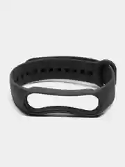 Тёмно-серый силиконовый ремешок для Xiaomi Mi Band 5 / 6 /  7