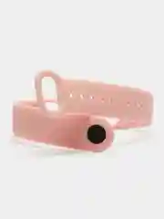 Розовый силиконовый ремешок для Xiaomi Mi Band 5 / 6 /  7