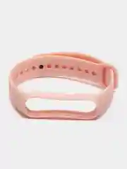 Розовый силиконовый ремешок для Xiaomi Mi Band 5 / 6 /  7