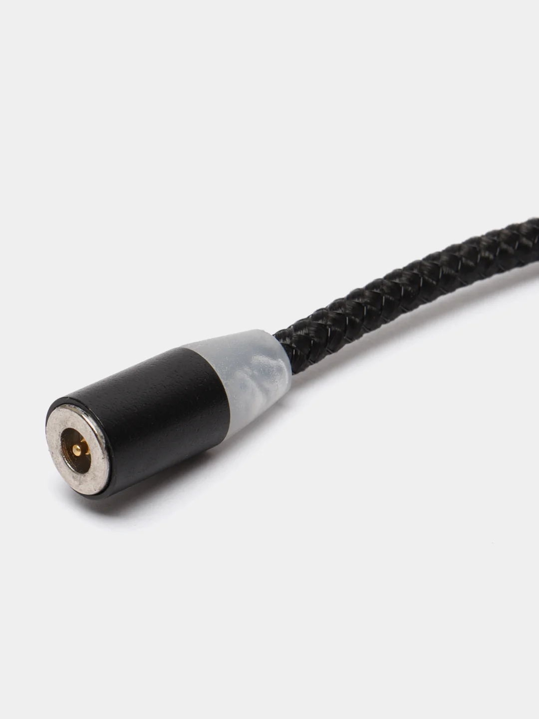 Черный магнитный кабель зарядка 360 градусов MicroUSB, Type C, Lighting 1A
