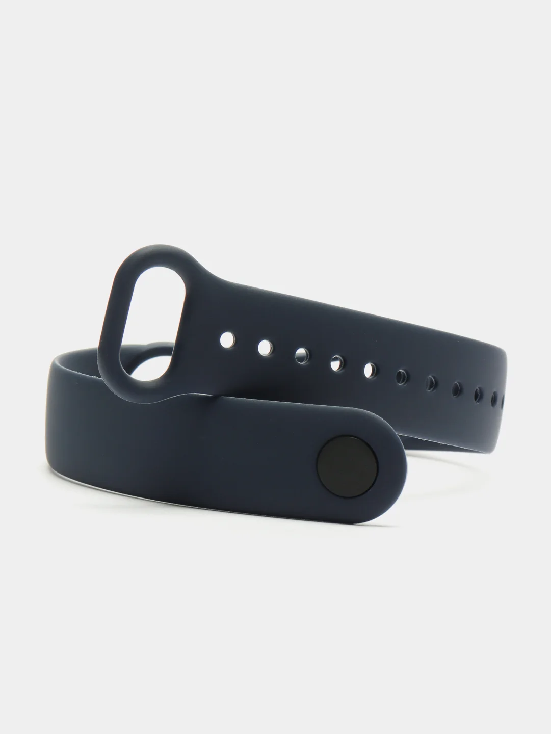 Темно-синий силиконовый ремешок для Xiaomi Mi Band 5 / 6 /  7