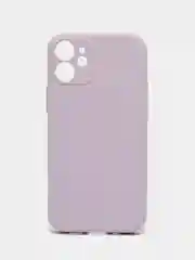 Лавандовый чехол iPhone 13 Mini 12 Mini 13 Pro с защитой камеры силиконовый с бархатной подкладкой