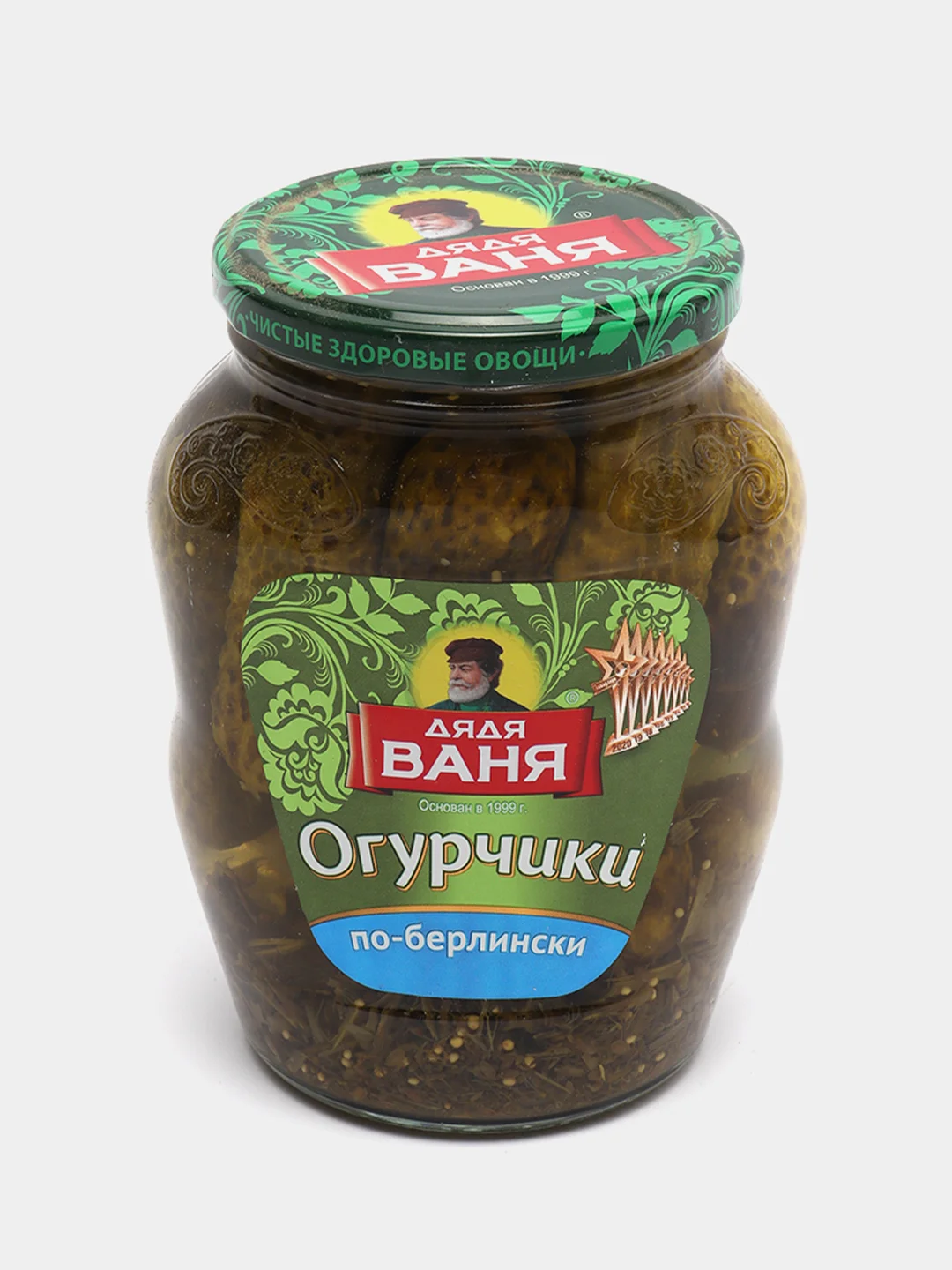 Огурчики маринованные по-берлински "Дядя Ваня", 680 г
