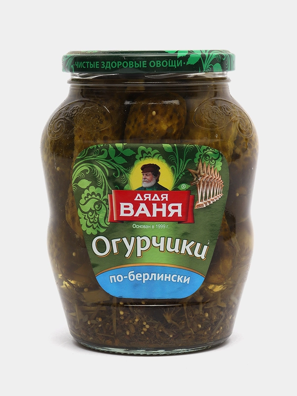 Огурчики маринованные по-берлински "Дядя Ваня", 680 г