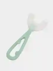 Зеленый u-образная детская зубная щётка