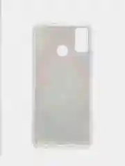Красный чехол Huawei Honor 9X Lite, Honor 8X, Хонор 8Х, силиконовый с мраморным рисунком