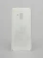 Серебряный чехол Samsung Galaxy A8+ (A8 Plus), Самсунг Галакси А8+ / А8 Плюс силиконовый с рисунком