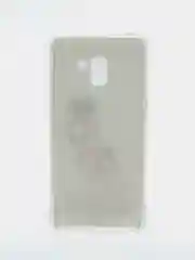 Бежевый меланж чехол Samsung Galaxy A8+ (A8 Plus), Самсунг Галакси А8+ / А8 Плюс силиконовый с рисунком