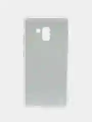 Тёмно-зелёный чехол Samsung Galaxy A8+ (A8 Plus), Самсунг Галакси А8+ / А8 Плюс силиконовый с рисунком