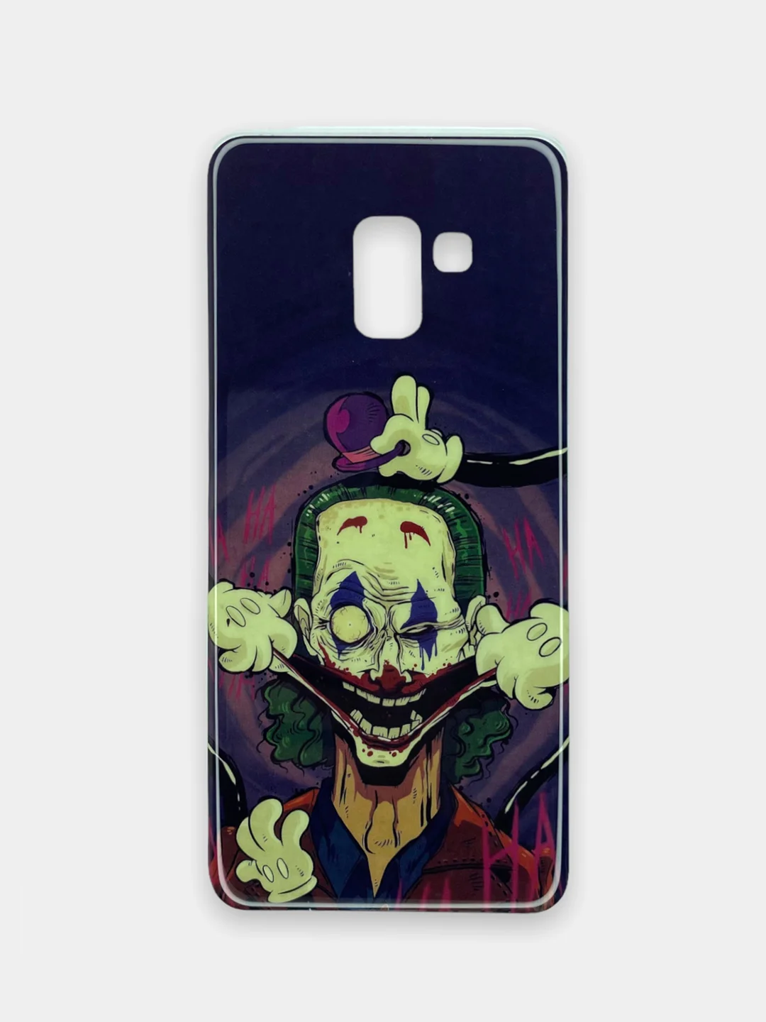 Тёмно-бордовый чехол Samsung Galaxy A8+ (A8 Plus), Самсунг Галакси А8+ / А8 Плюс силиконовый с рисунком