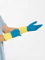 Перчатки хозяйственные Bicolor, размер S, M, L, XL