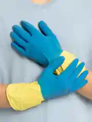 Перчатки хозяйственные Bicolor, размер S, M, L, XL