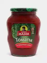 Томаты в томатном соусе неочищенные Дядя Ваня, 680 г