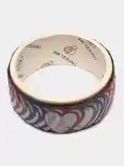 Черный стикеры-сердечки 100 штук, 6 видов