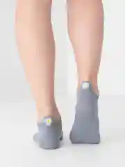 Белый носки короткие женские "Ромашки"