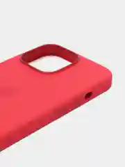 Красный чехол для Apple iPhone 13 Pro, Silicone Case MagSafe