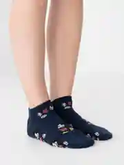 Индиго носки унисекс "Микки Маус", короткие