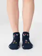 Индиго носки унисекс "Микки Маус", короткие