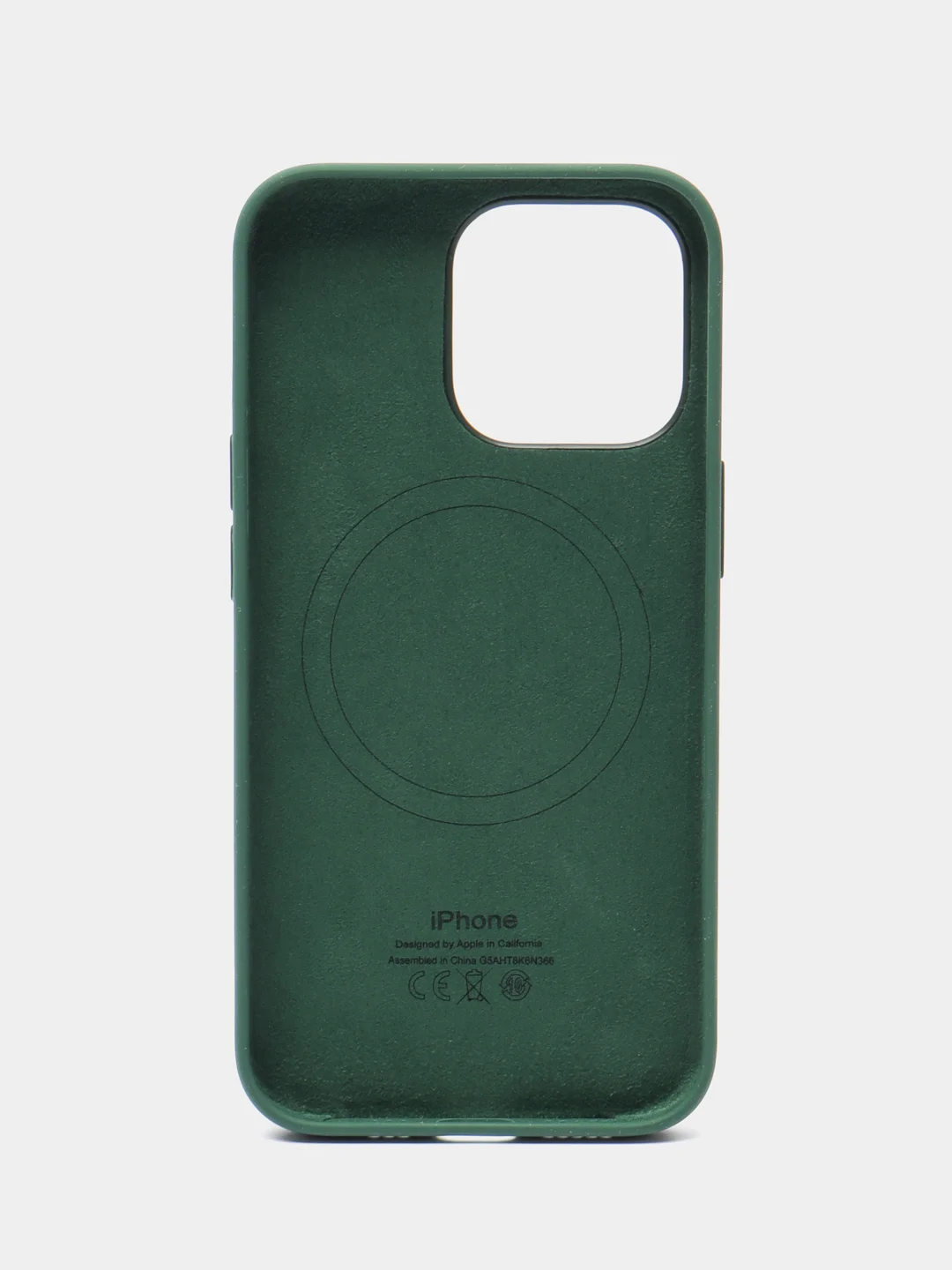 Зеленый чехол для Apple iPhone 13 Pro, Silicone Case MagSafe