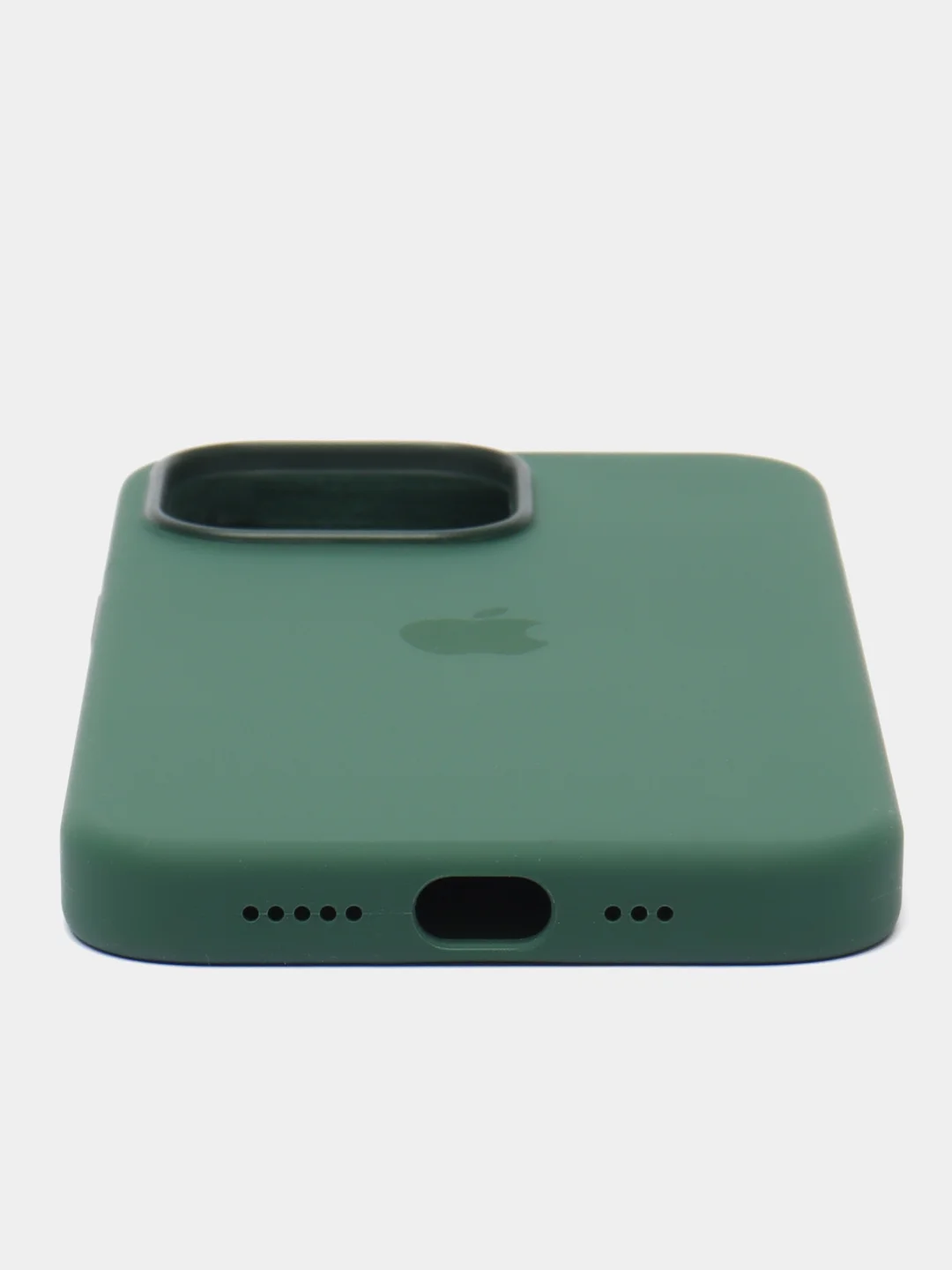 Зеленый чехол для Apple iPhone 13 Pro, Silicone Case MagSafe