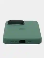 Зеленый чехол для Apple iPhone 13 Pro, Silicone Case MagSafe