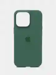 Зеленый чехол для Apple iPhone 13 Pro, Silicone Case MagSafe