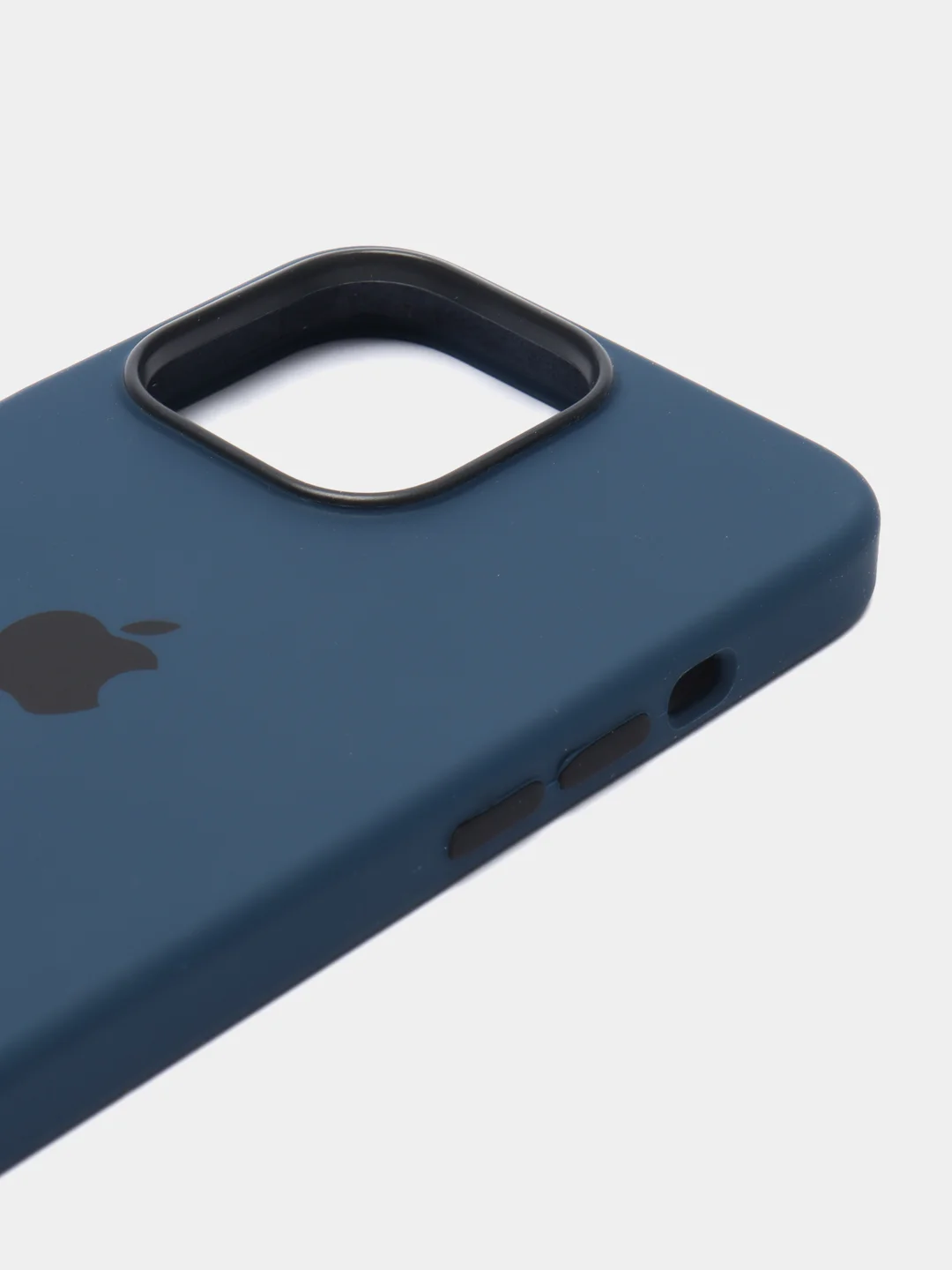 Темно-синий чехол для Apple iPhone 13 Pro, Silicone Case MagSafe