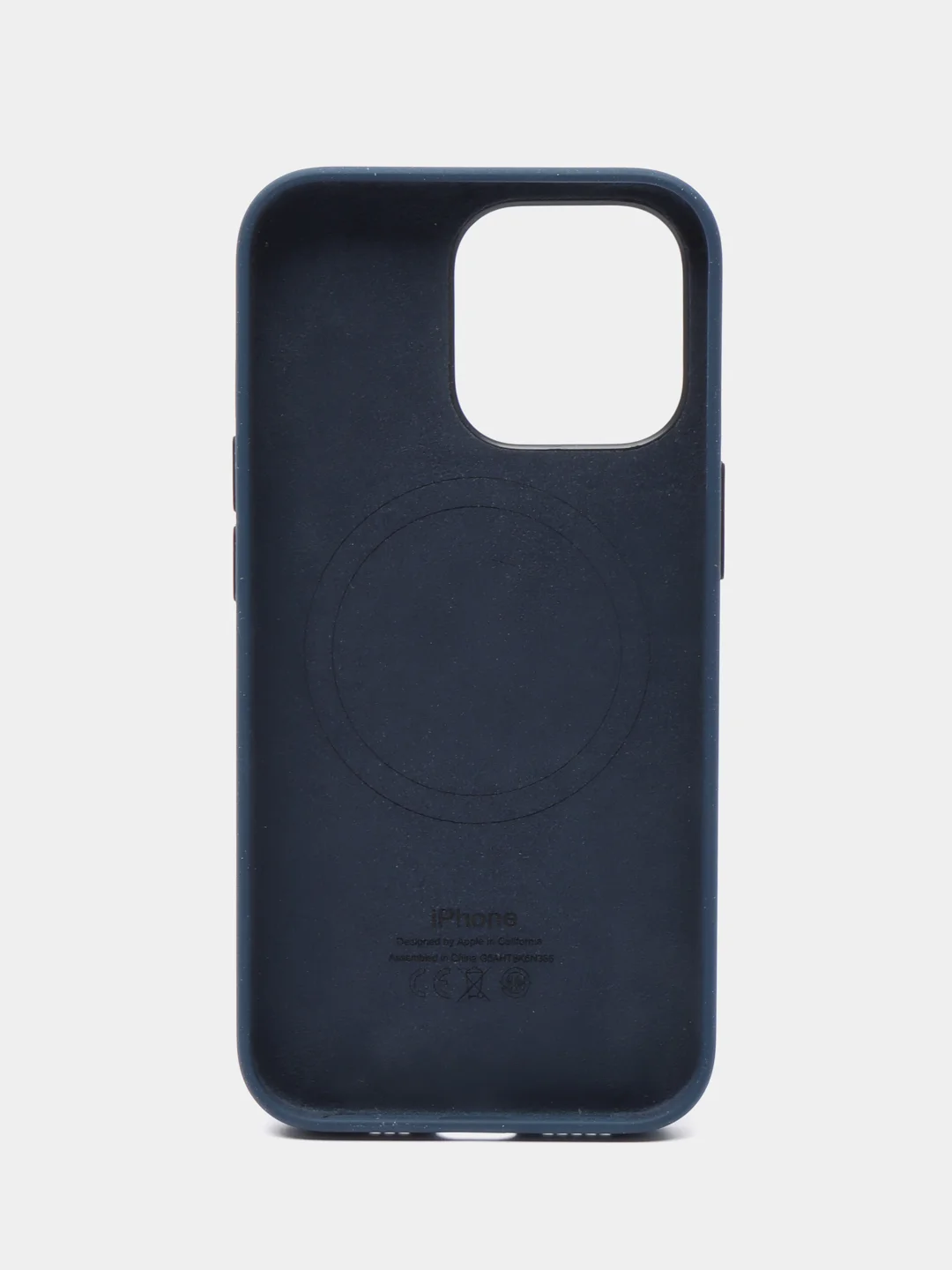 Темно-синий чехол для Apple iPhone 13 Pro, Silicone Case MagSafe